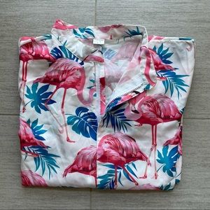 Flamingo Party Romper 🦩